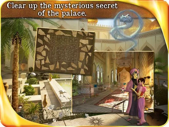 Изображение игры: Aladin and the Enchanted Lamp (FULL) - Extended Edition - A Hidden Object Adventure
