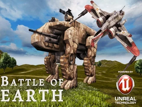 Изображение игры: Battle of Earth. Space Wars - Galaxy Starfighter Combat Flight Simulator