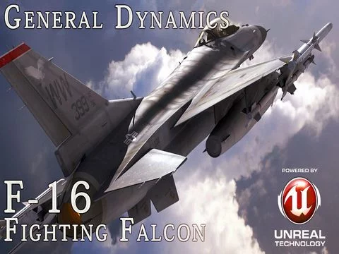 Изображение игры: F-16 Fighting Falcon - Combat Flight Simulator of Infinite Fighter Hunter