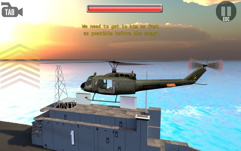 Изображение игры: Gunship-II