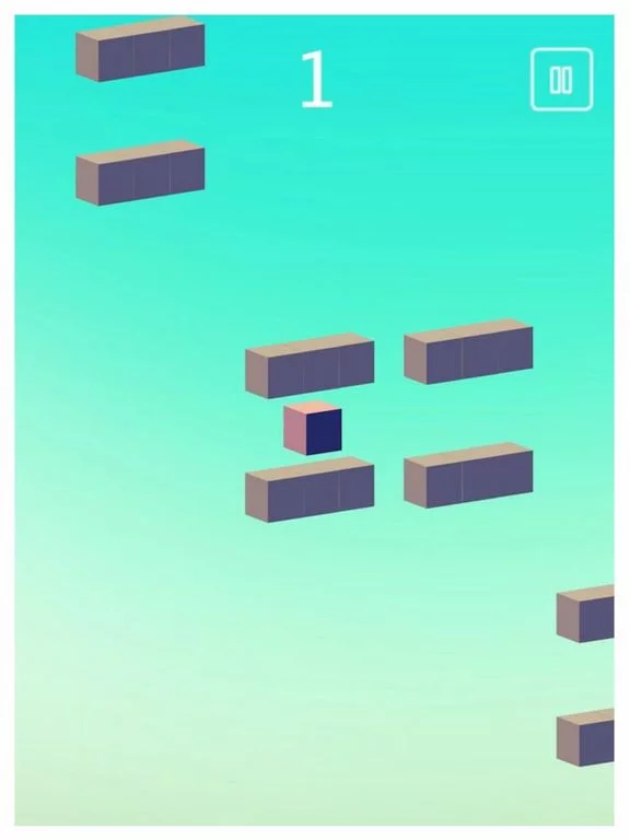 Изображение игры: Block Jump Down