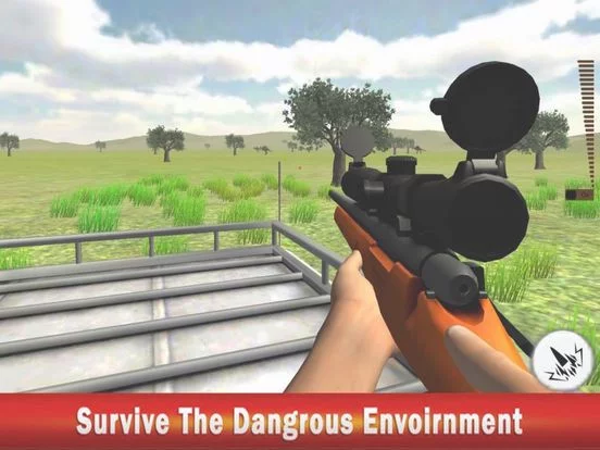 Изображение игры: Shoot Aim Dino Hunt Forest 3D