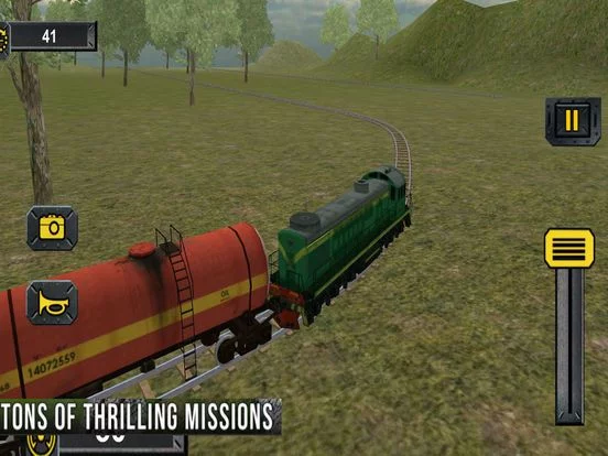 Изображение игры: Real Euro Train Driving