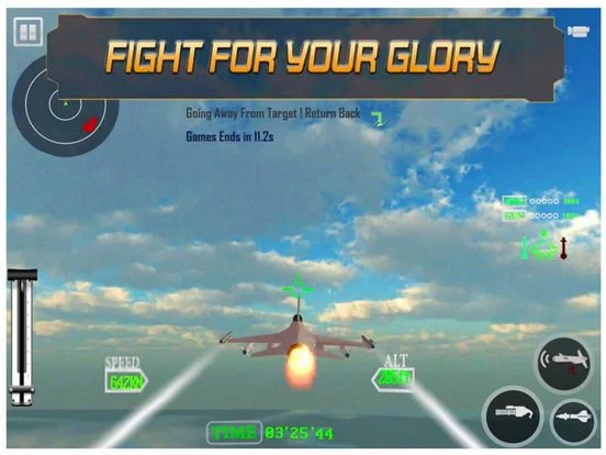 Изображение игры: USA Jet Fighter Combat IS