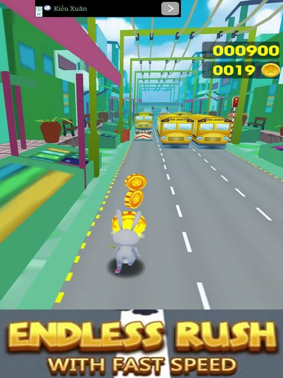Изображение игры: Bunny Crazy Run And Jump