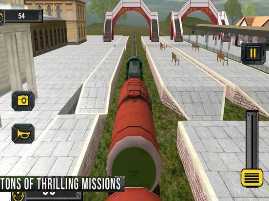 Изображение игры: Real Euro Train Driving
