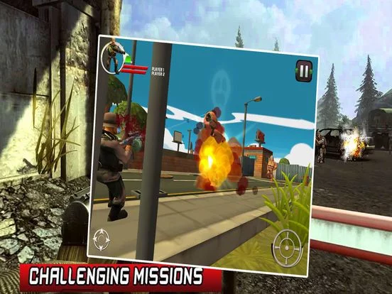 Изображение игры: US Soldier Shoot Monster