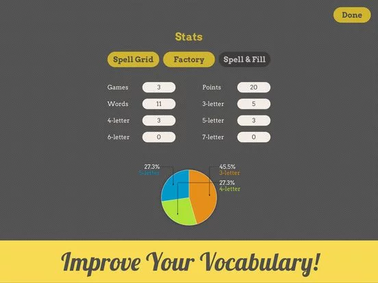 Изображение игры: Spell Grid: Swipe Letters, Spell Words