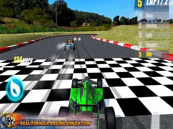 Изображение игры: Car Racing: F1 Challenge