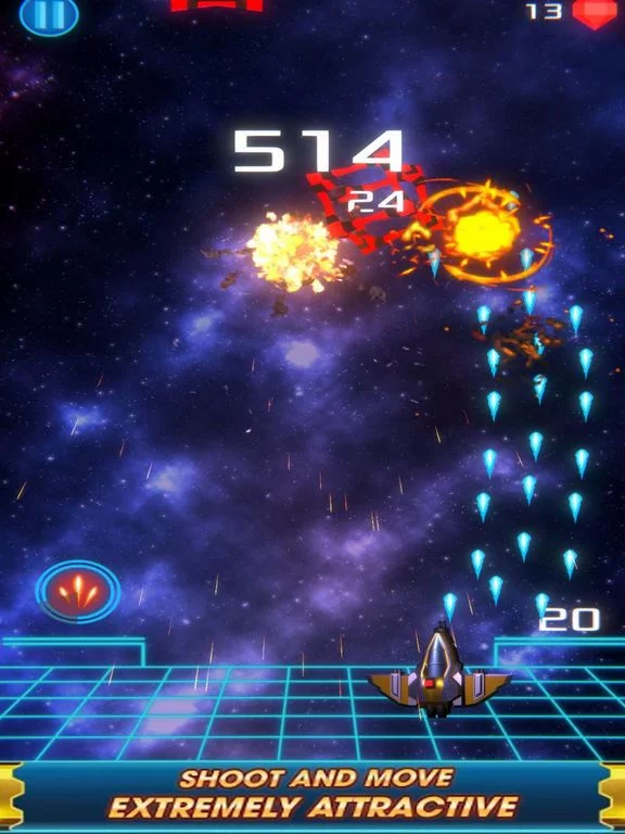 Изображение игры: Infinite Galaxy Shooting