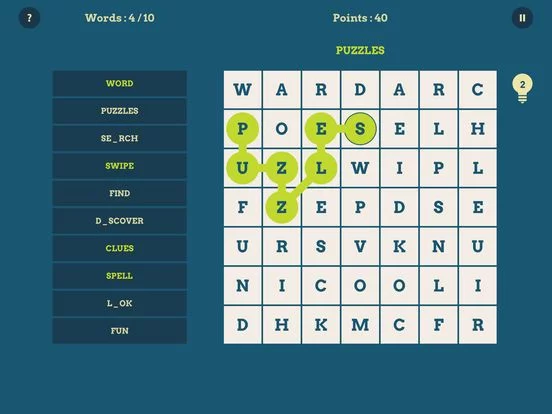 Изображение игры: Cross Word Puzzles: Easy Find