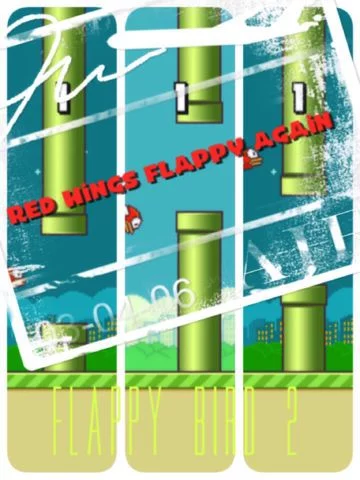 Изображение игры: Red Wings Flyer - Brave Bird Flap Again