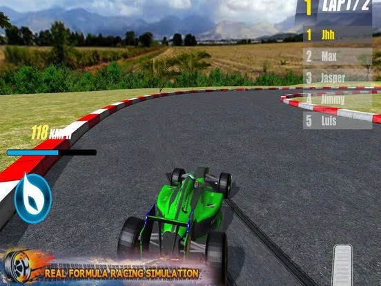Изображение игры: Car Racing: F1 Challenge