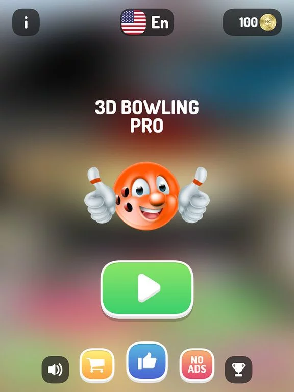 Изображение игры: 3D Bowling Pro - real strike