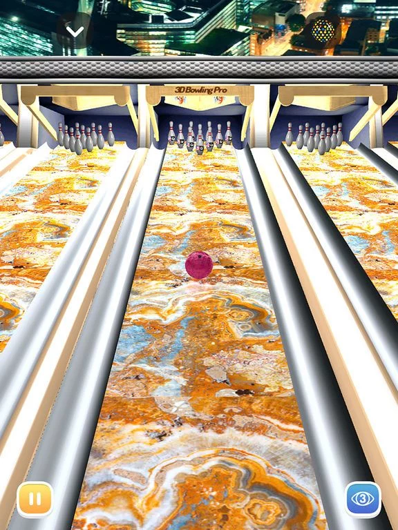 Изображение игры: 3D Bowling Pro - real strike