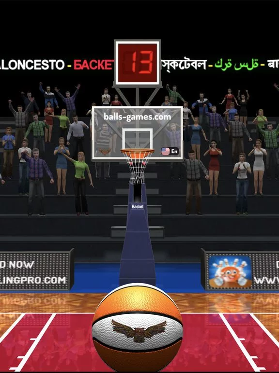 Изображение игры: Basketball 3D Shooting Contest