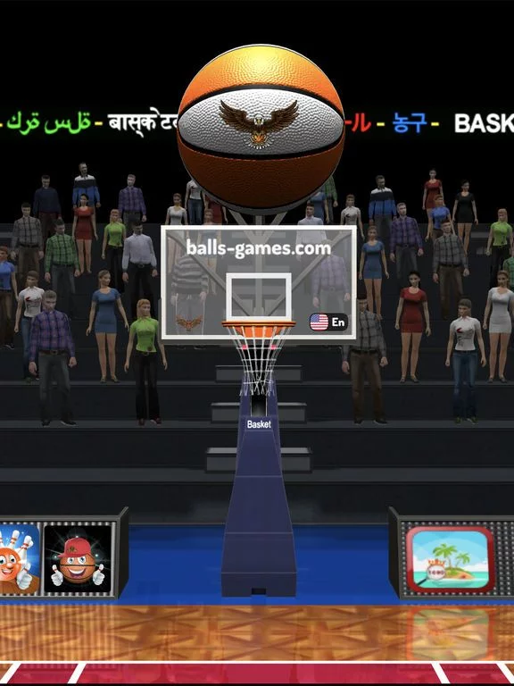 Изображение игры: Basketball 3D Shooting Contest