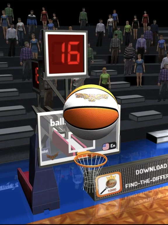 Изображение игры: Basketball 3D Shooting Contest