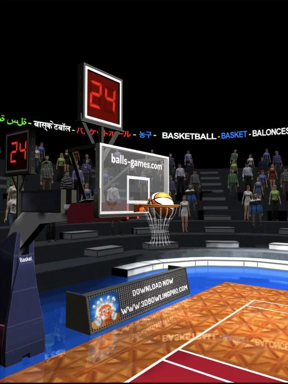 Изображение игры: Basketball 3D Shooting Contest