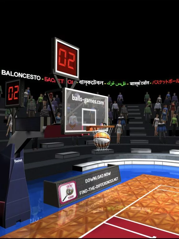 Изображение игры: Basketball 3D Shooting Contest