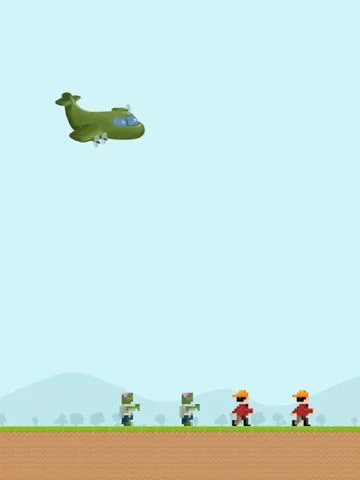 Изображение игры: Slayer Bird vs Crappy Zombies