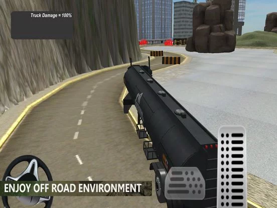 Изображение игры: Oil Tanker Truck Sim