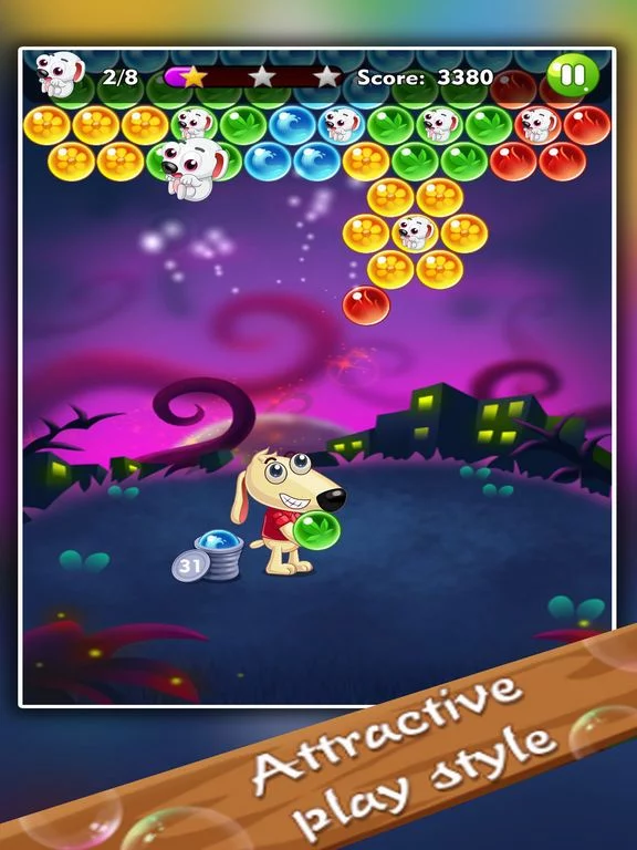 Изображение игры: Bubble Pet Shoot