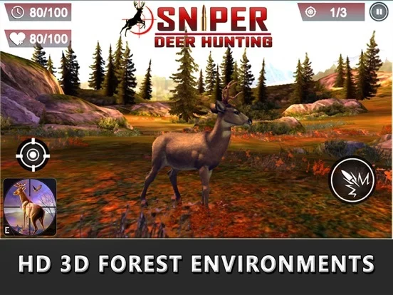 Изображение игры: Sniper Deer Hunt Pro
