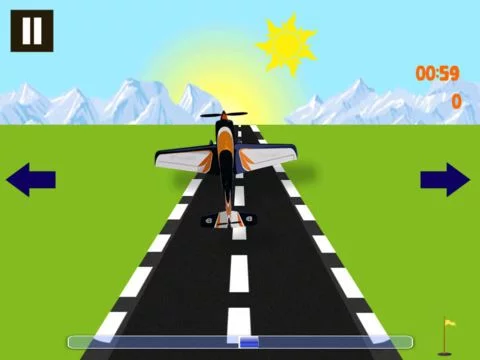 Изображение игры: Airplane Panic Free Version - Emergency Flight Simulator Landing