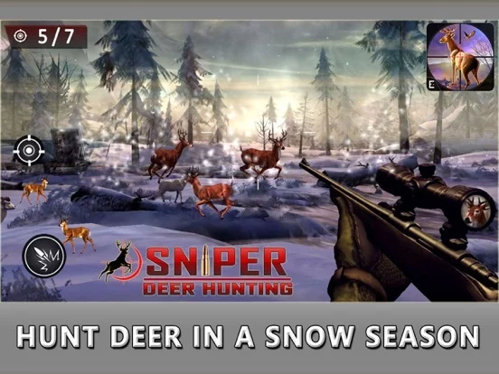 Изображение игры: Sniper Deer Hunt Pro