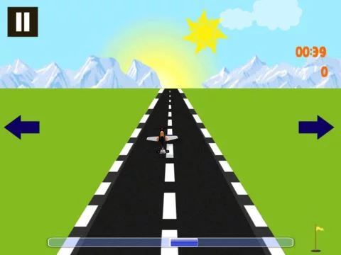 Изображение игры: Airplane Panic Free Version - Emergency Flight Simulator Landing
