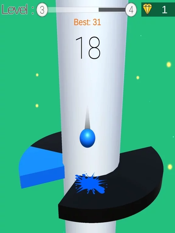 Изображение игры: Ball Helix Jumping Game 3D