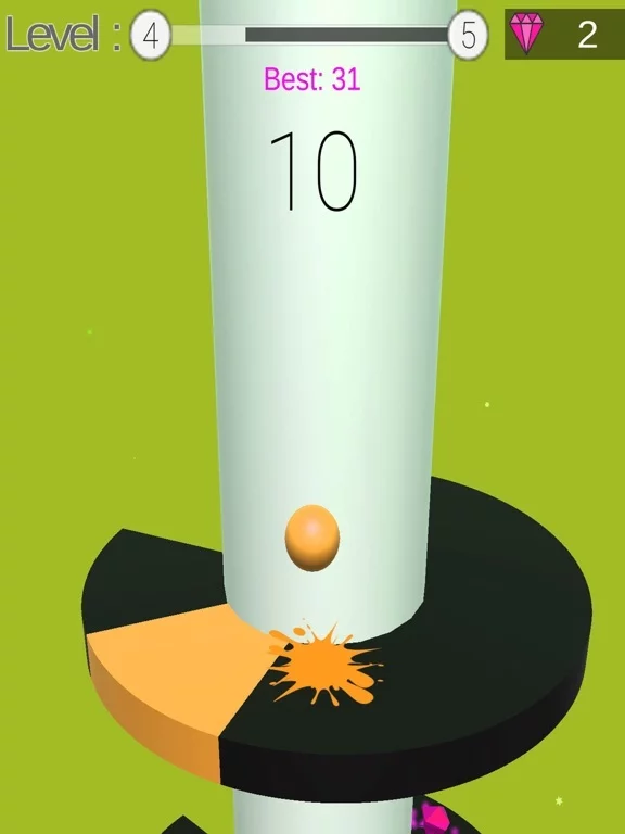 Изображение игры: Ball Helix Jumping Game 3D