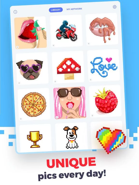 Изображение игры: Super Pixel - Color by Number