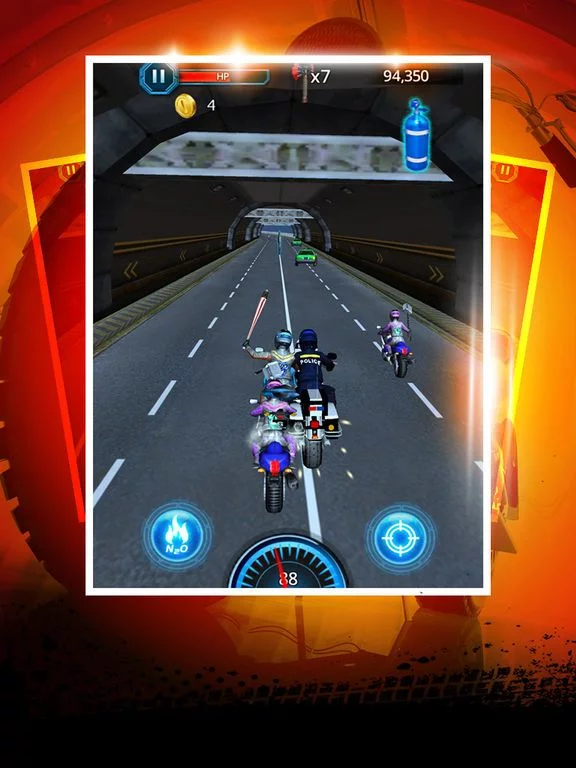 Изображение игры: Crazy Moto Racer - Bike Race Street Escape