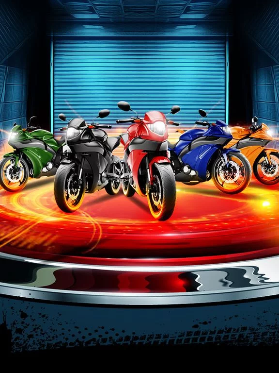 Изображение игры: Crazy Moto Racer - Bike Race Street Escape