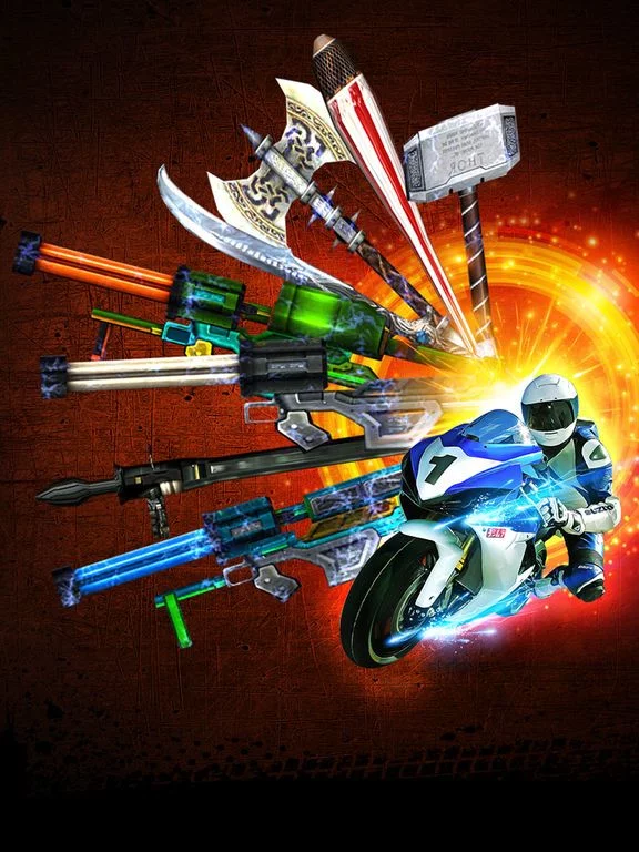 Изображение игры: Crazy Moto Racer - Bike Race Street Escape