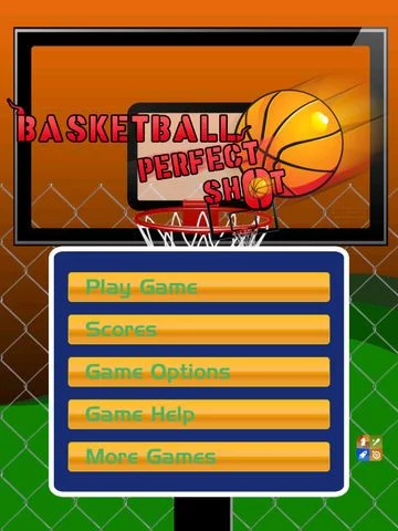 Изображение игры: A Basketball Perfect Shot Classic Arcade Free Throw by Skill Games Mobile