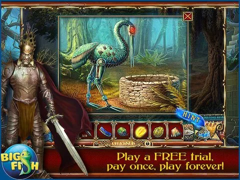 Изображение игры: Forgotten Books: The Enchanted Crown HD - A Hidden Object Story Adventure