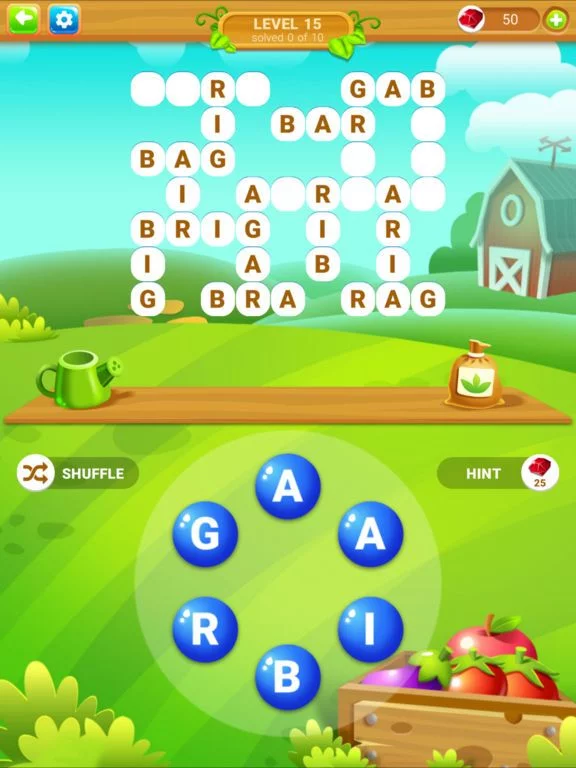 Изображение игры: Word Farm Puzzles
