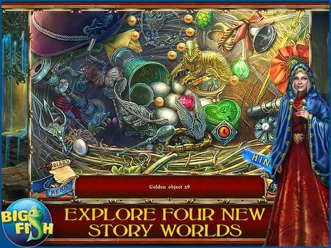 Изображение игры: Forgotten Books: The Enchanted Crown HD - A Hidden Object Story Adventure