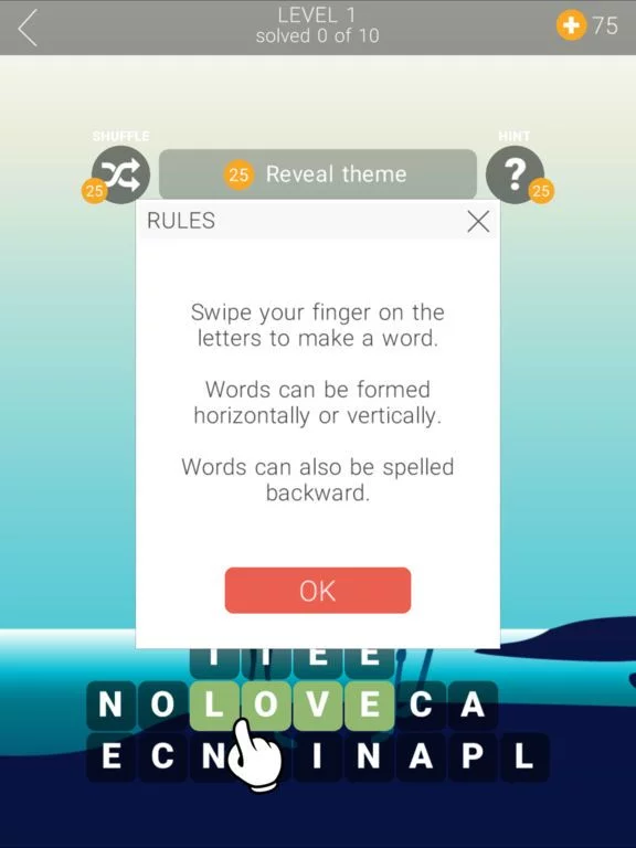 Изображение игры: Word Escapes