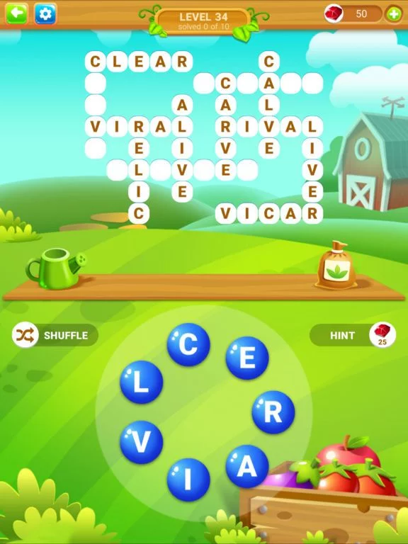 Изображение игры: Word Farm Puzzles