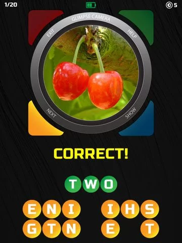 Изображение игры: 1 Glimpse 1 Word
