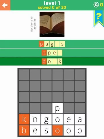 Изображение игры: 3 Little Words: Word Search Game