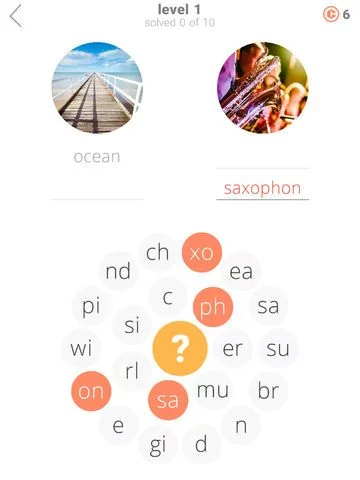 Изображение игры: Word Rings Puzzle