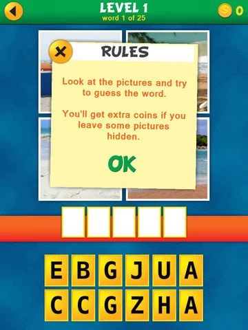 Изображение игры: 4 Pics 1 Word Puzzle: What's That Word?