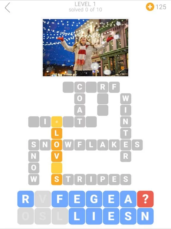 Изображение игры: I Love Crosswords