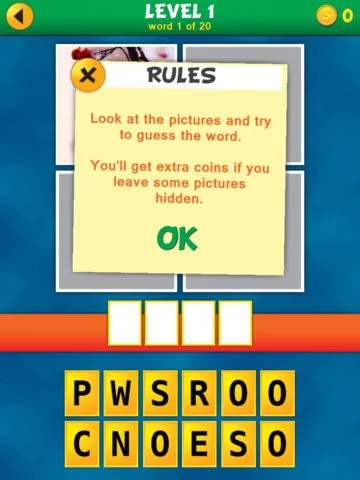 Изображение игры: 4 Pics 1 Word Puzzle: More Words