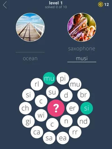 Изображение игры: Word Rings Puzzle